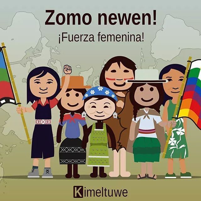FuerzaRevista's tweet photo. Hoy, en el día internacional de las mujeres originarias, saludamos a las luchadoras inagotables por defensa de la tierra, el mar, las montañas, el agua y la vida en un proceso histórico contra el patriarcado, el capitalismo y el colonialismo en nuestros pueblos del mundo entero. https://t.co/aD2nHnmnIP
