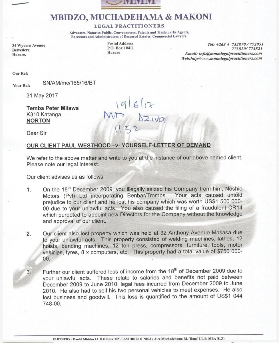 PaulPaulus13's tweet image. Justice👉Compensation👈from Hon Mliswa must prevail. What he did was UNCONSTITUTIONAL ILLEGAL against"LAW"SEVERE VIOLATION of my Human&amp;amp;Property Rights!! m.facebook.com/groups/2418355…
 #ZimbabweanLivesMatter #IsThereNotACause #TembasVictim #Justice4PaulWestwood