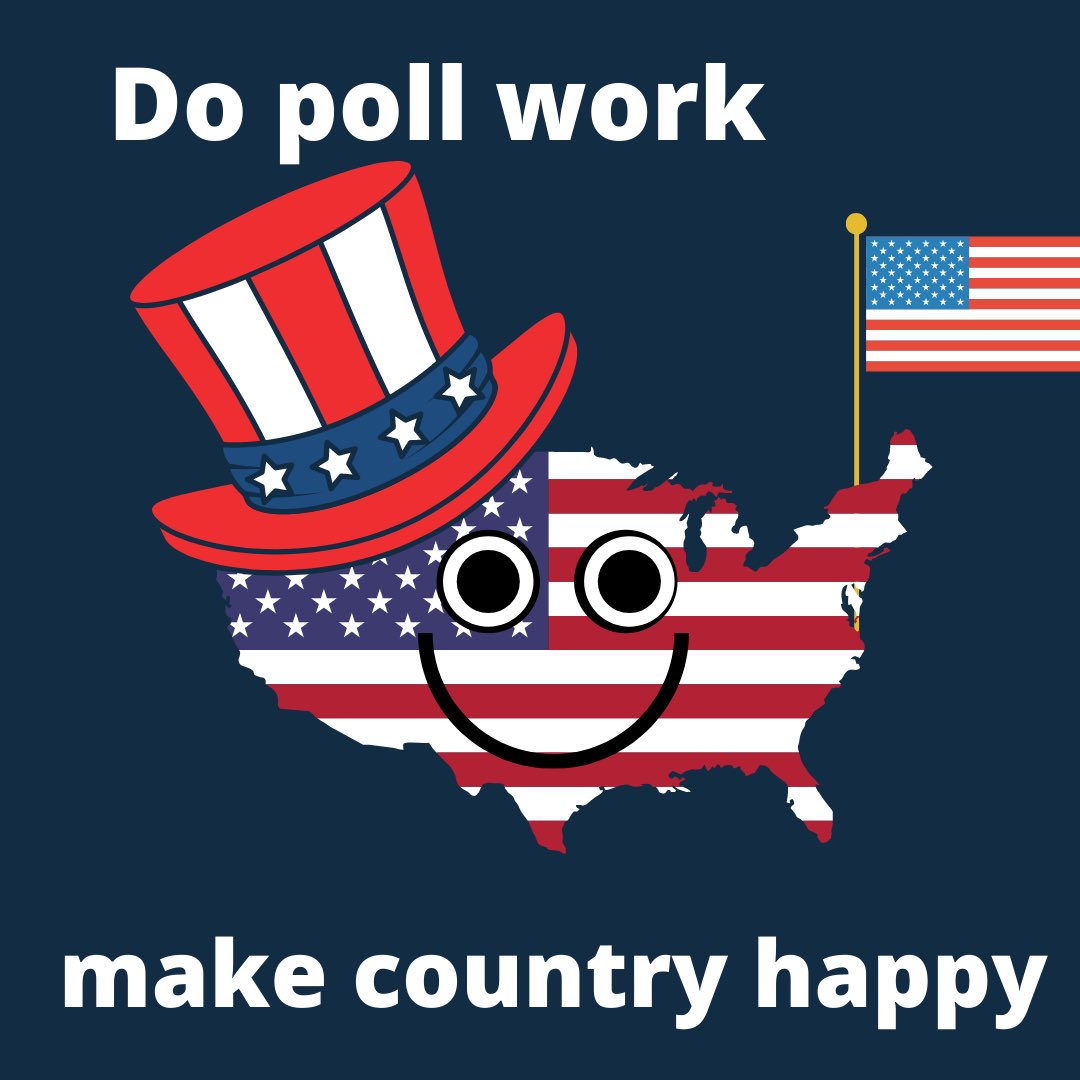 PowerThePollsOU's tweet photo. Sign up to be a poll worker and support our democracy! Go to https://t.co/0isEhiGIIw to sign up and join us to #powerthepolls! https://t.co/cGguukFtI1
