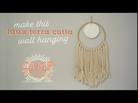 There's a new Camp Crafty video on the #LionBrandYarn YouTube page! This week we learned how to make a Faux Terra Cotta Wall Hanging - #CampCrafty #YarnStash!
.
https://t.co/adRWAIXjwa https://t.co/mXDGh5cxfK