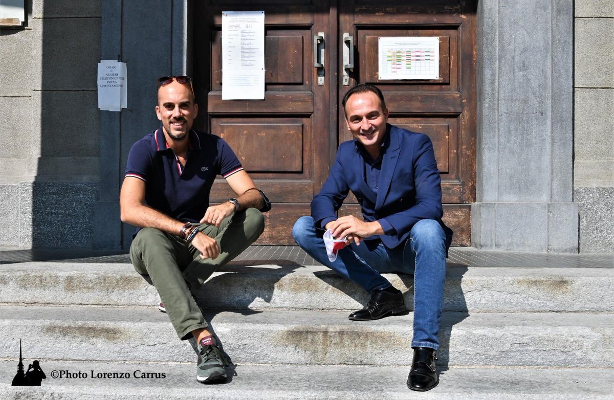Alberto_Cirio's tweet photo. Stamattina con @FabioGiulivi, candidato sindaco del centrodestra alle prossime #ElezioniComunali del 20/21 settembre, per lavorare insieme al #futuro di #Venaria. https://t.co/MDYsen9hpr