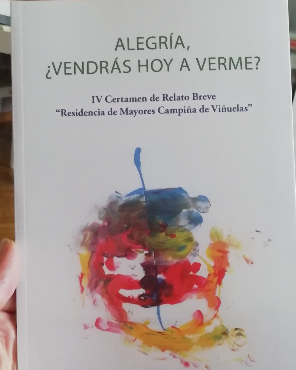 bee_comp's tweet photo. Seguimos creciendo y empezamos septiembre con Alegría, ¿vendrás hoy a verme?
IV certamen de Relato Breve "Residencia mayores Campiña de Viñuelas"
#novedad #libro #Compbee https://t.co/poRz3onaeq