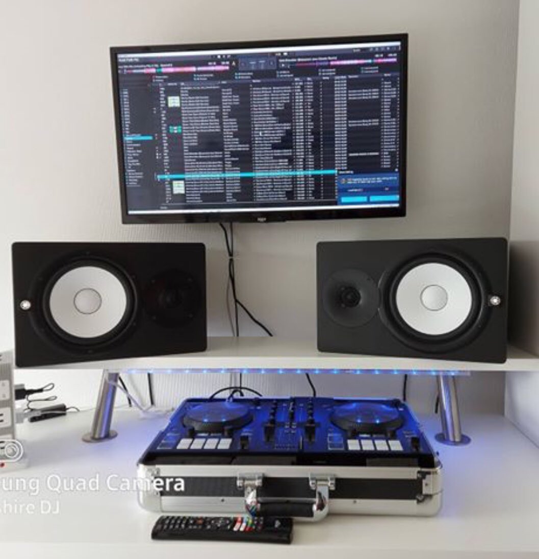 djlancashire's tweet photo. My new #homestudio #dj #greatermanchester coming on nicely . https://t.co/Zz5XUN7Dra