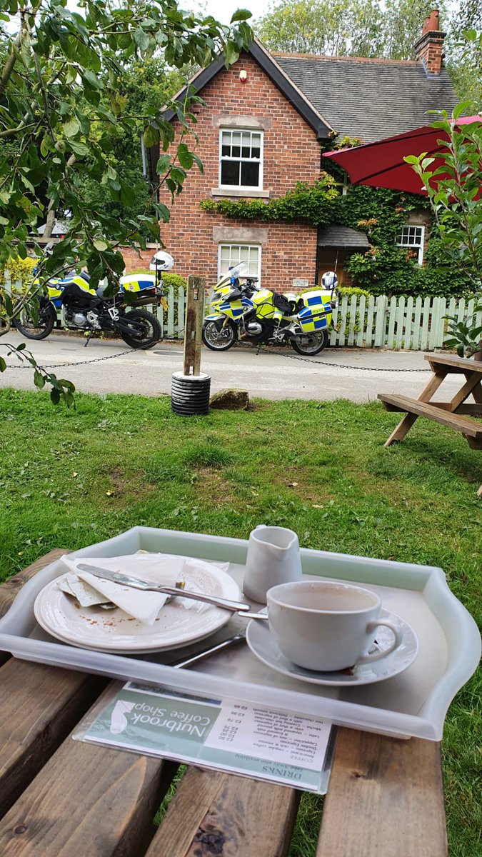 DerbysRPUBikers's tweet photo. Thanks to  @nutbrookcoffee for looking after our Sgt when a coffee break was needed. 😂👍👍.
Our Bikes have been in the area looking for nuisance off road bikes. 
#asb #bikes #caffeine https://t.co/VMwF2RDiDL