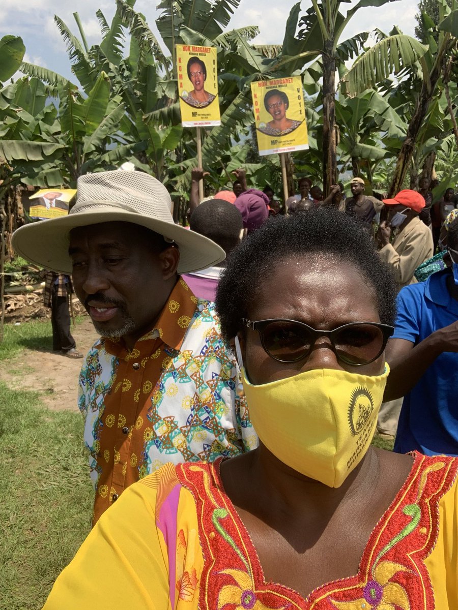 MargaretMuhanga's tweet photo. Thank you the people of Fort Portal North for voting me as your flag bearer NRM . My lines were longer than the River Nile. In spite of all shortcomings and attempts to rig through wrong tallying, I still came out victorious. God is good all the time and I am His testimony🙏🙏🙏 https://t.co/ufgvF7BS95