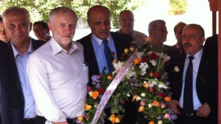 michaeldickson's tweet photo. On this day 48 years ago, Paleatinian terrorists kidnapped, castrated, mutilated and murdered Israeli Olympic athletes in act of such barbarity it shocked the world. 

In a sick act, Jeremy Corbyn later honored the terrorists by placing a wreath in their memory. https://t.co/FjYNyGTlEz