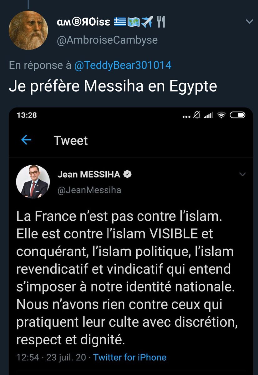 Isadiscpol's tweet photo. @fustinette Pauvre GToussaint, pauvre JMessiha... 
Ils bossent pour ceux qui vont de toute façon chercher à les "remigrationner", si l'on ne ferme pas les yeux sur les sentiments de ceux avec qui ils partagent leur haine des antiracistes universalistes. https://t.co/JAOlr2CypS
