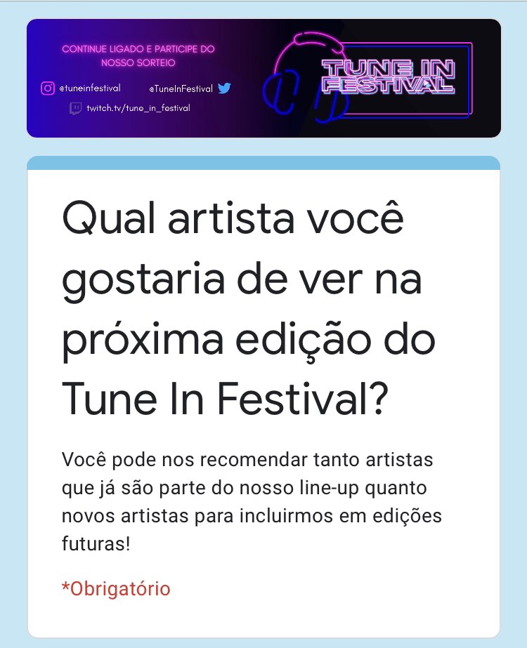 Tune In Festival tweet media