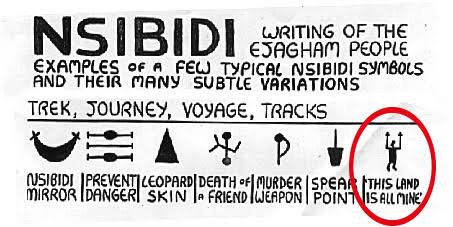The Nsibidi (Nsibiri) Writing system used among the Igbo, Efik, Ibibio, Annang, Banyang, Efut, Oron in Nigeria and Cameroons Originated among the Ejagham (Ekoi) people of Cross River, Nigeria, While the Greek Writing was not fully use until 1400BC and Asian languages until 3000BC