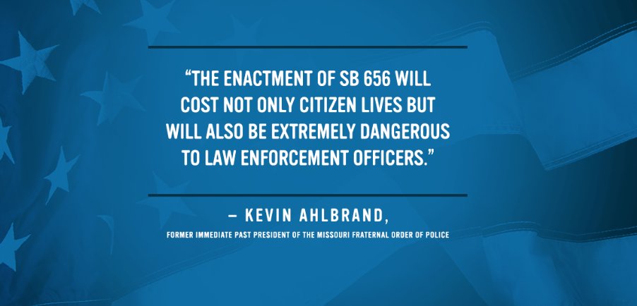 BeckyJMorgan's tweet photo. ...the majority party ignored Officer Lowe, Sheriff Toelke, Kevin Albrand, STL Police Chief Dotson, KC Police Chief Forte, Police Chiefs Association (over 600 members), Fraternal Order of Police (6400 law enforcement officers) & passed #SB656 anyway, putting police lives at risk. https://t.co/tHKrhYVHGP