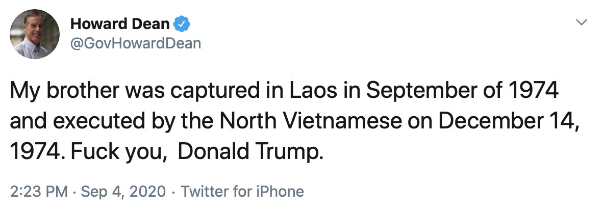 2) Charlie Dean was definitely captured by Laotians. Dean went to Laos in 2002 & wrote that someone told him Charlie was killed by North Vietnamese but "I made the mistake of leading the witness...we don& #39;t know whether Charlie was killed by the North Vietnamese or someone else."