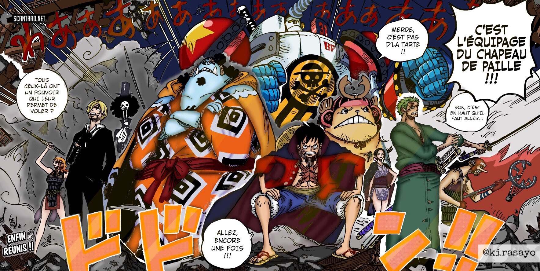 S A Y O Voila Ma Colo Du Chapitre 9 De One Piece J Aime Trop Ma Colo Des Mugiwara Mais Le Fond C Est Pas Trop Ca Mdrrr T Co K9ealkmmk7