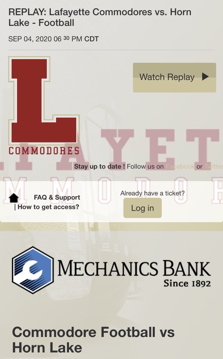 Did you buy a ticket to last night’s game? Watch it again on VOD.