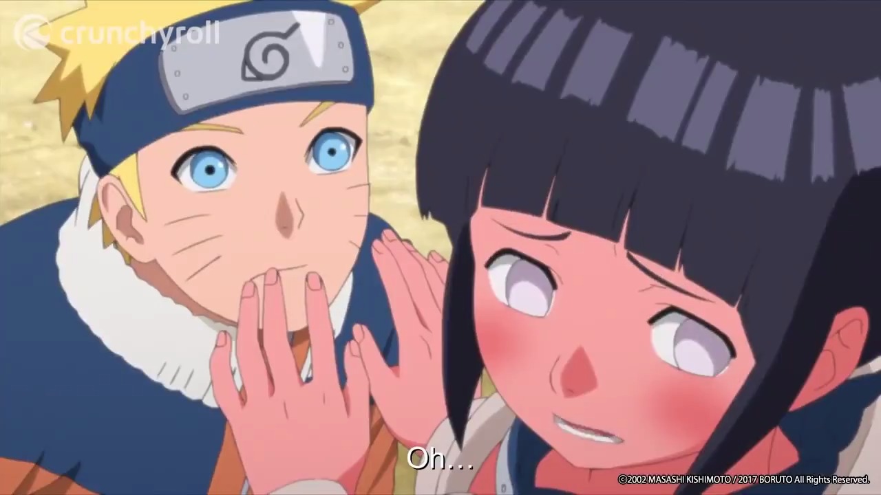 When does naruto start liking hinata