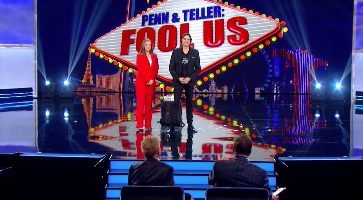 Watch my performance on Fool us ! youtu.be/jxKpwYKV6Pg