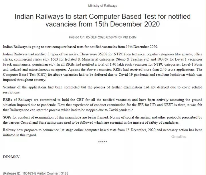 #SpeckUpForSSCRailwaysStudents 
RRB NTPC 2019 first stage CBT will be held from 15th December 2020 tentatively...😍😍😍
#rrbexamedates 
#speakup 
#SpeckUpForSSCRailwaysStudents
#RRBExamDates