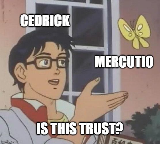 CharityMaeWrits's tweet photo. Seriously! Cedrick needs to accept Mercutio's trust. It's hard when you're not trusted growing up! Do you think Cedrick is too hard on his general? Download your copy for free and find out. https://t.co/EGVyBIhokv #CCBurning #CCRising #CCMemes #meme #freebook #freedownload https://t.co/zhWpUENE9z