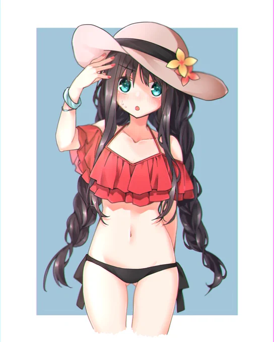 なにがとは言わないけど秋葉さまはフリルの水着でかさ増ししてほしい 