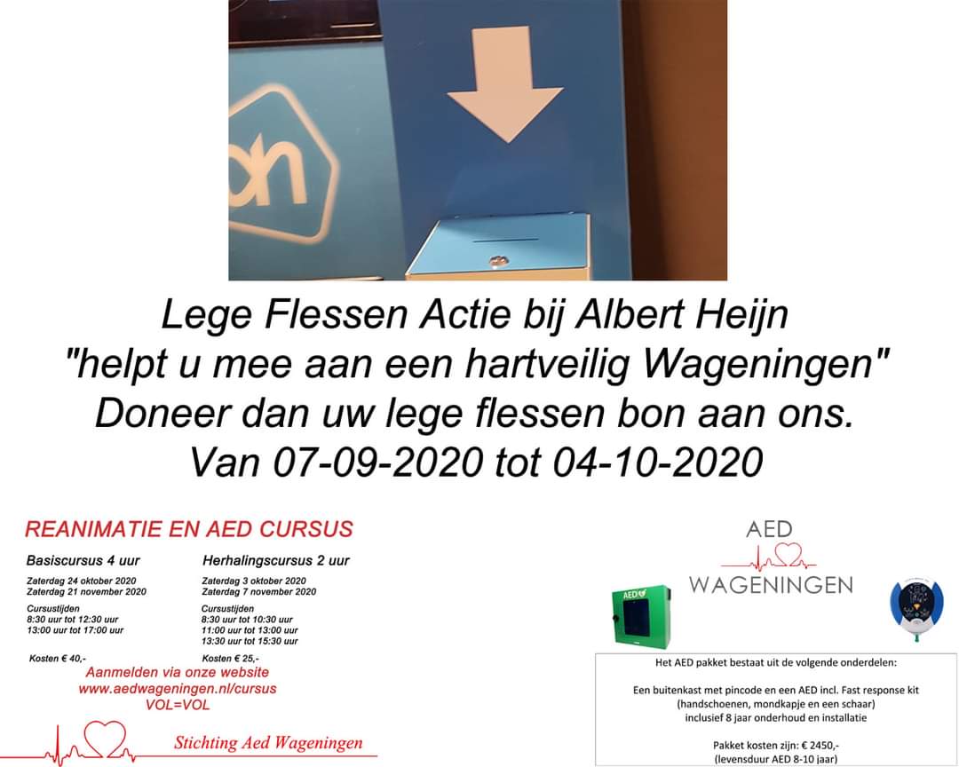 Melding reanimatie Wageningen