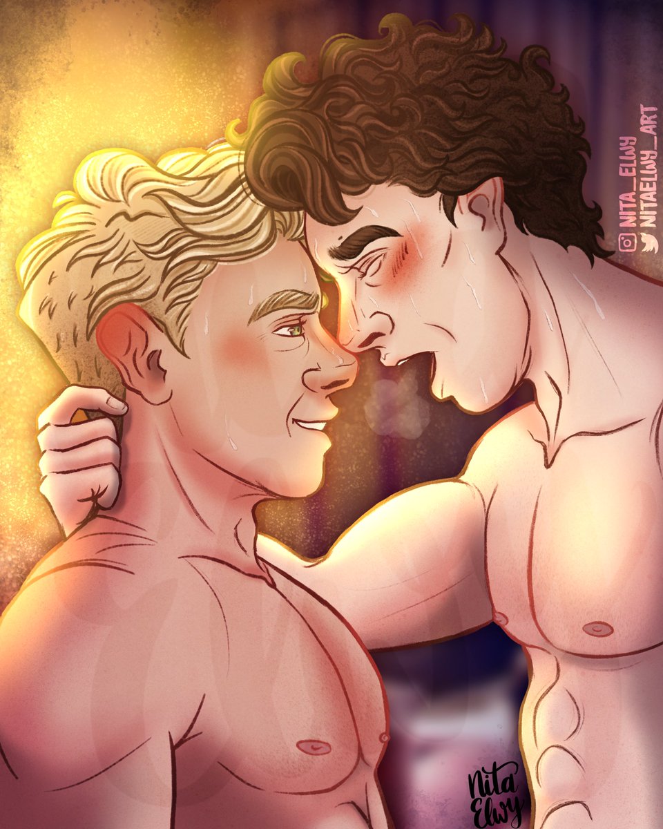 NitaElwyArt's tweet photo. Best collaboration with @LKoda0518 again 🔥🔥🔥
You want more? Read the FF from „Wrong" by @LKoda0518
https://t.co/5xmsVqPPzH
#johnlocknsfw #johnlock #johnlockfanart #johnlockfandom #nitaelwyart #sherlockian #johnlocksmut #sherlockxjohn https://t.co/7A7GRiXnas