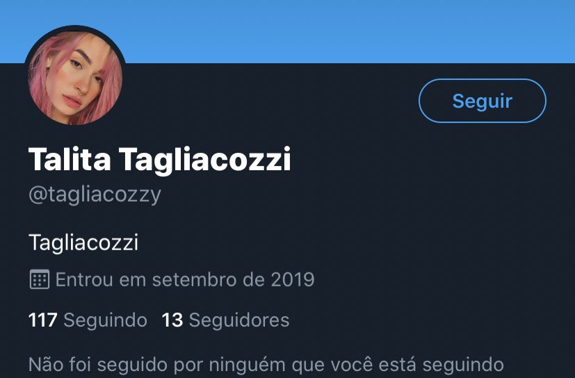 ttagliacozzi's tweet photo. Alguém pode denúncia essa conta @tagliacozzy NÃO SOU EU! https://t.co/iVRoHBxshv