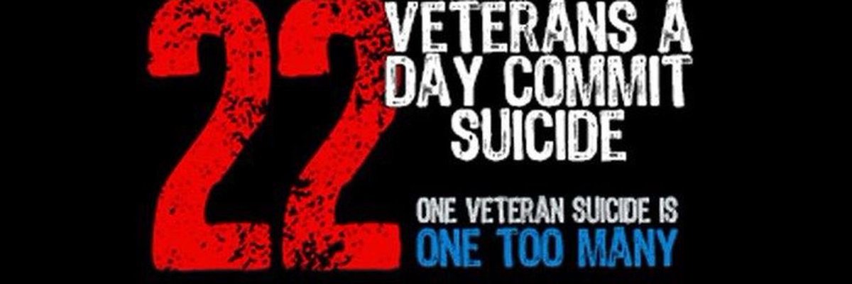 Please don't politicize Approximately 22 Veteran suicides a day. It's time to change the stigma.Share these numbers and show our veterans we care and they're not alone. Veteran Crisis LineUS 800-273-8255Press 1Text 838255 UK 0800 138 1619Canada 18334564566
