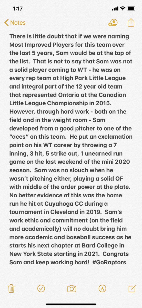 WestToronto18U's tweet photo. West Toronto 18U Graduating Player Profile - Sam Dumper ⁦@BardBaseball⁩ ⁦@HighParkBasebal⁩ ⁦@RoyalSGC⁩ ⁦@SamDumper⁩ https://t.co/CavaFgVcV9