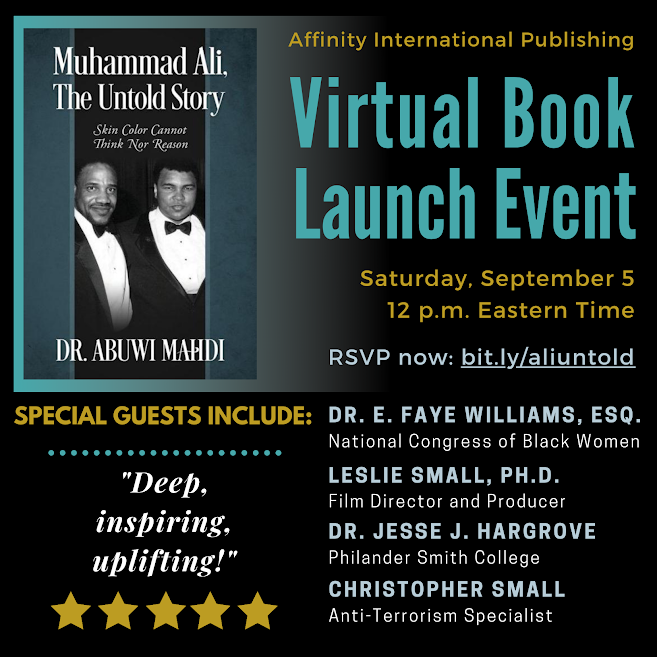42 countries. 400 cities. Muhammad Ali and his long-time friend and business manager <a href="/dr_a_mahdi/">Dr. Abuwi Mahdi</a> traveled the world together. Check out the incredible new book: 

affinityinternationalpublishing.com 

#MuhammadAliUntold   

We are live now! hopin.to/events/muhamma…
