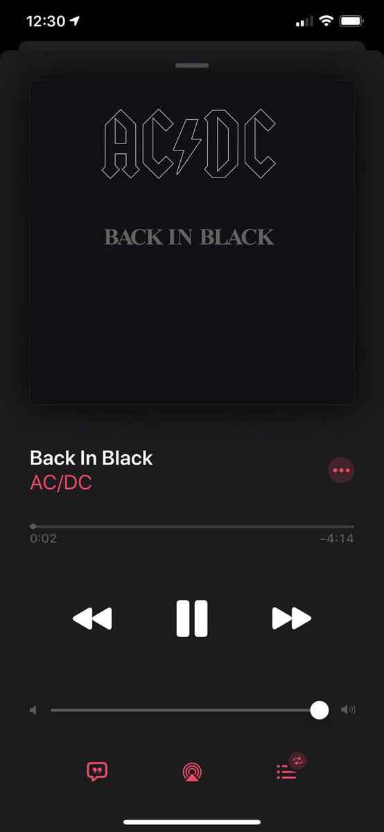 Drew_Nida's tweet photo. no one talk to me today... listening to Back in Black on repeat just to feel something https://t.co/Yfjjhkd3hs