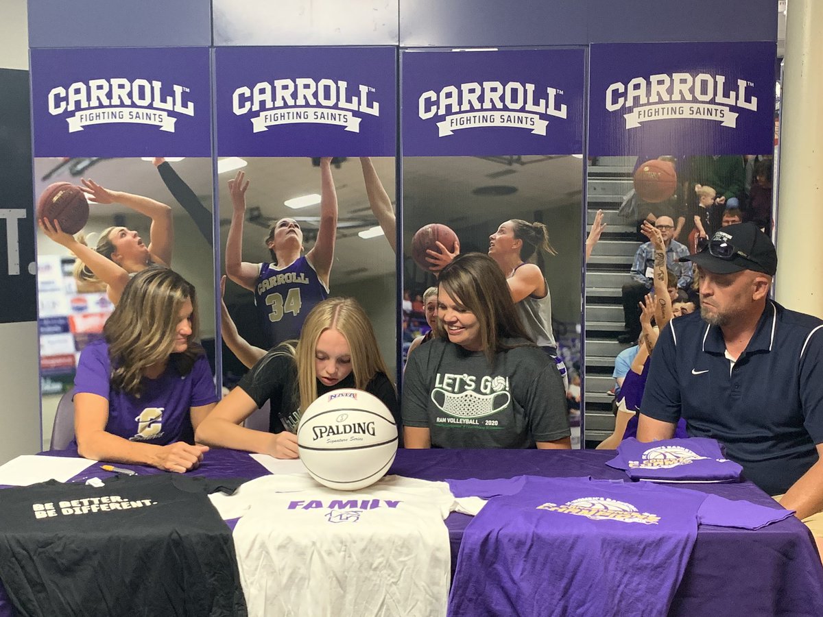 is_erickson's tweet photo. Excited to announce my commitment to Carroll College! A big thank you to everyone who has supported me throughout my career! Go Saints😇 @CCSaintsWBB @coachrgsayers @bailey_pasta01 @wearebc1 https://t.co/lguLi23Hse