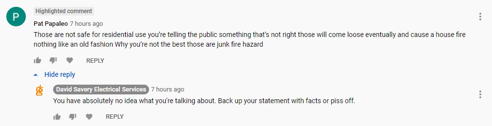 David Savery Electrical Services tweet media