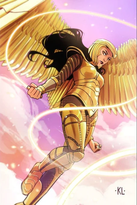 Fanart of #Wonderwoman with gold armor?
#WonderWoman1984 