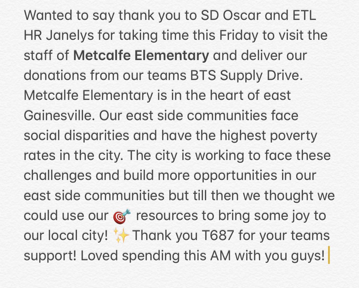 __JessicaResto's tweet photo. Yesterday was truly heartwarming. Thank you @OscarRu03165626 @JanelysBG for helping spread joy through community impact in the heart of Gainesville! What a way to end an amazing BTC/BTS season! #communityimpact #gainesville #BTC2020 #T0687 #T3238 #D324 ✏️📓📚 https://t.co/8RTZdArN1v