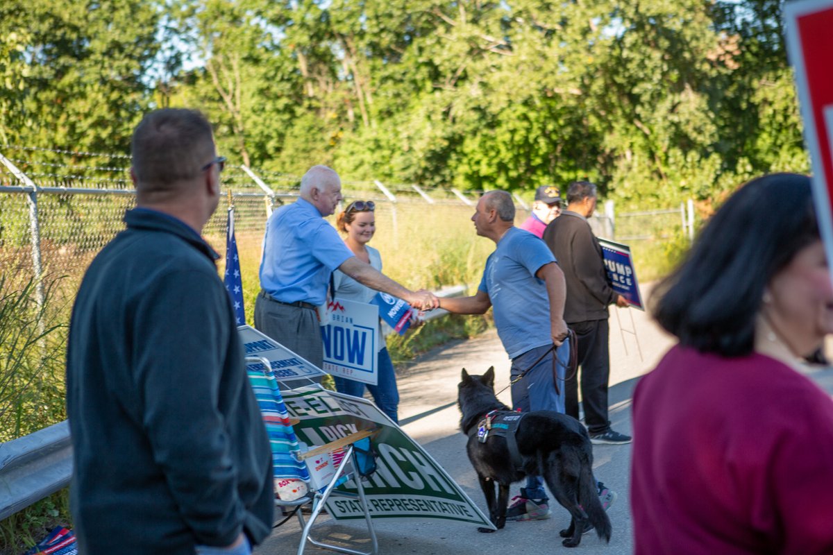 GenDonBolduc's tweet photo. Great day knocking on doors and meeting voters in Milford, Amherst, and Merrimack! 

VOTE ON TUESDAY! 

#nhpolitics 
#nhsen https://t.co/sccJcs3jvp