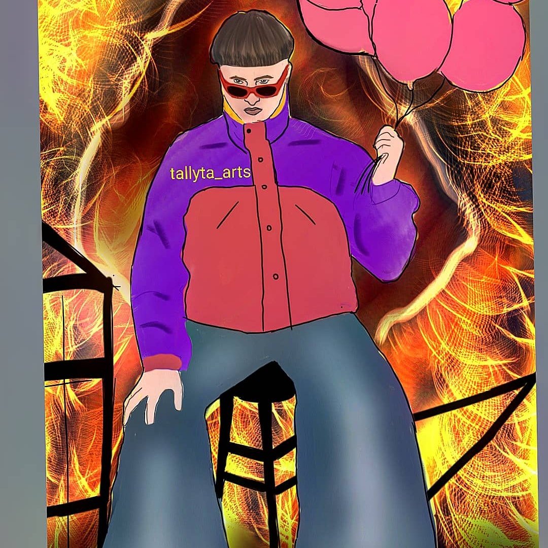 ArtsTallyta's tweet photo. @Olivertree 
Art by me✨🛴
Follow me for more✨
.
.
#alienboy
 #olivertree
#drawings
#Autodesk
#inspiration 
#digitalart 
#arte 
#Artistoftheyear 
#fire 
#firedrawing 
#Balloons 
#sunglasses 
#hairstyle 
#beautiful 
#watercolor 
#DigitalArtist 
#digitalpainting 
#digitaldrawing https://t.co/Oom5tm8Ezl