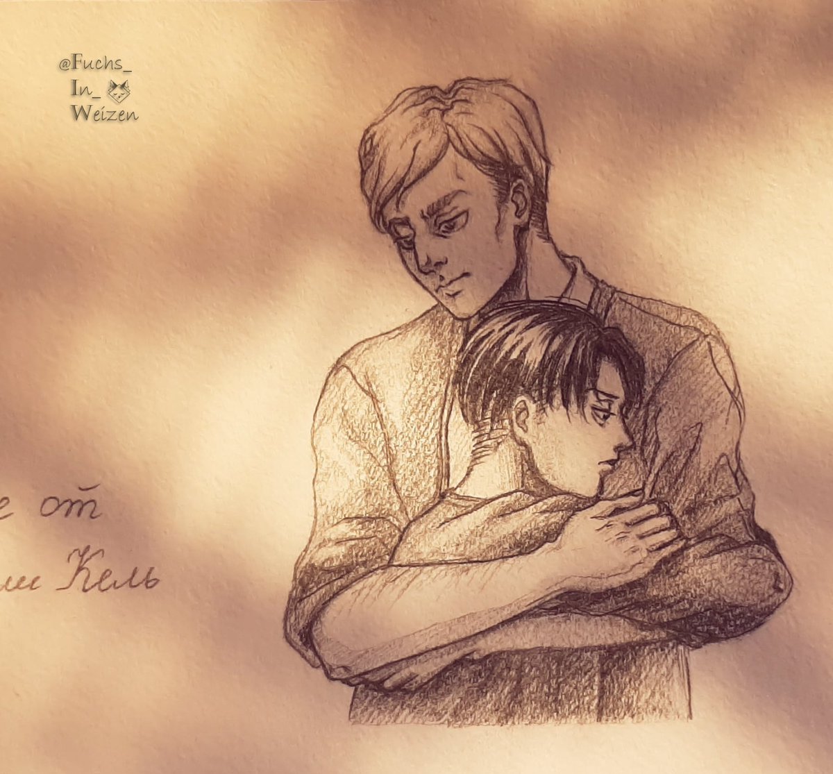 Fuchs_in_Weizen's tweet photo. This is was gift ❤

#eruri #shingekinokyojin #attackontitan #snk #levi #leviackerman #erwin #erwinsmith https://t.co/Mu47dyz6GO