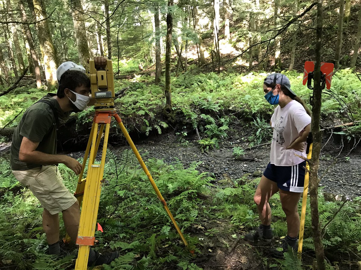 OngLab1's tweet photo. We’re making it work! Setting up a #forestgeo plot in a pandemic https://t.co/VHvMtnyyaw