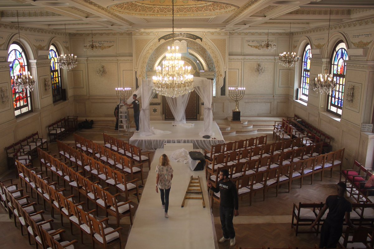 Temple Beit El Synagogue is in Casablanca.It was built by Algerian Jewish immigrants to Morocco.