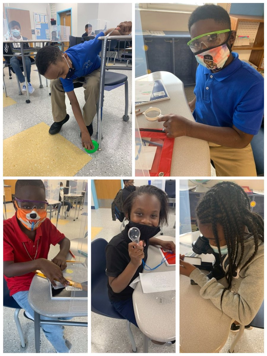 4th grade scientists at Westside Elementary.