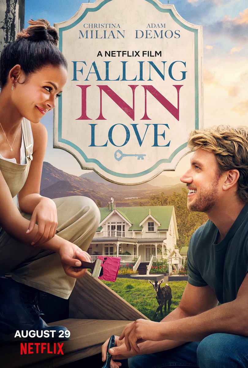 If you havent seen FALLING INN LOVE, it's by the same writing team and is also super cute. K bye!  #LoveGuaranteed