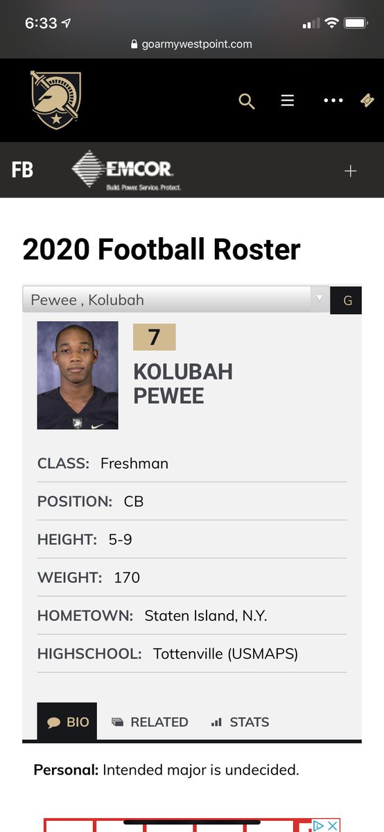 Tottenville Football (@tottenvillefbal) on Twitter photo Opening weekend for college football. Shout Out to Pirate Alumni <a href="/pewee_junior/">Kolubah Blessing Pewee Jr🇱🇷🇬🇳</a> Current West Point Knight Opening weekend for college football. Shout Out to Pirate Alumni <a href="/pewee_junior/">Kolubah Blessing Pewee Jr🇱🇷🇬🇳</a> Current West Point Knight
