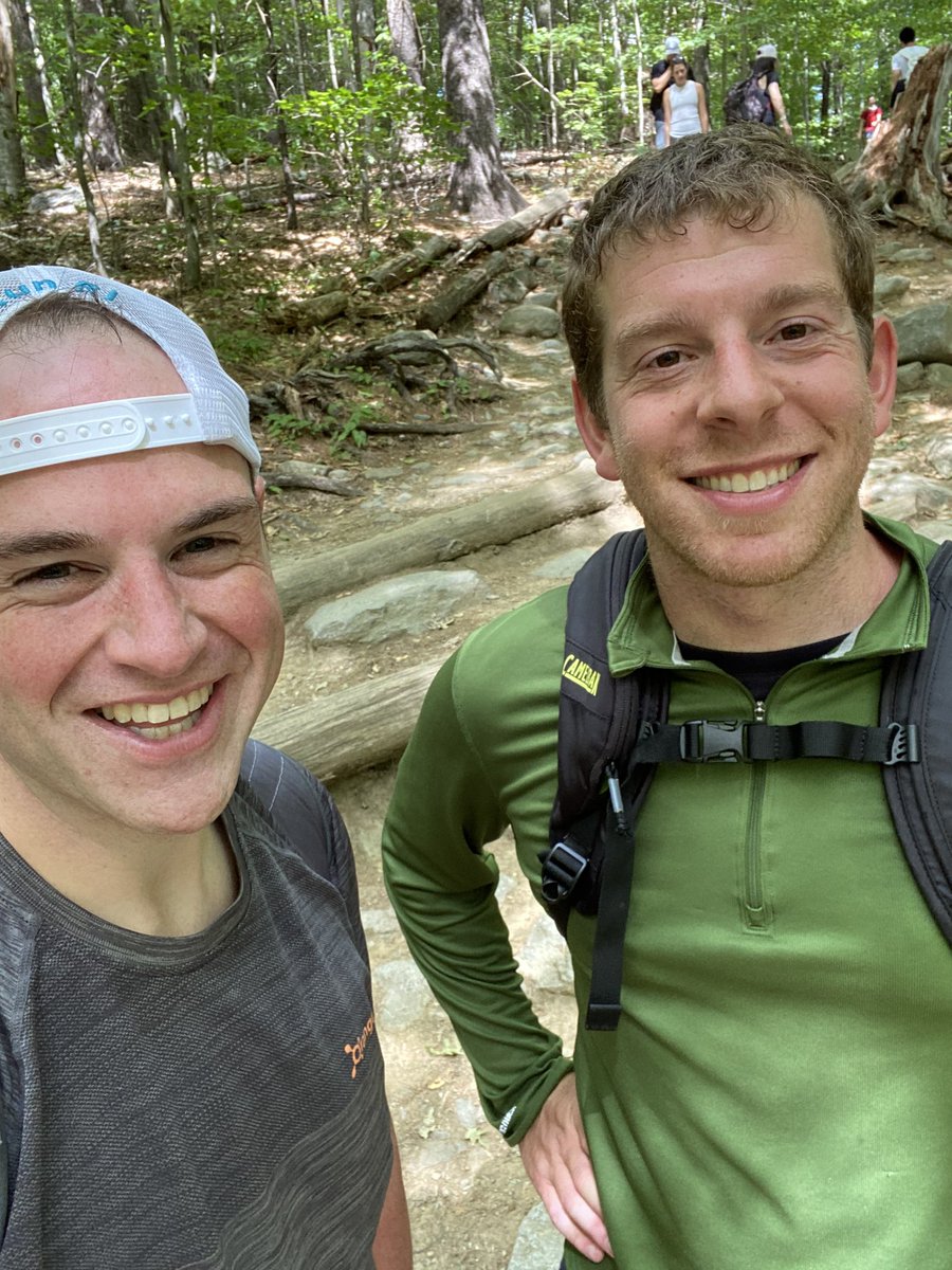 MattSheaff's tweet photo. Felt great to take it outside with a hike up #mountmanadnock—- especially with this dude, @djakelambert. https://t.co/vwsKlNZK3n