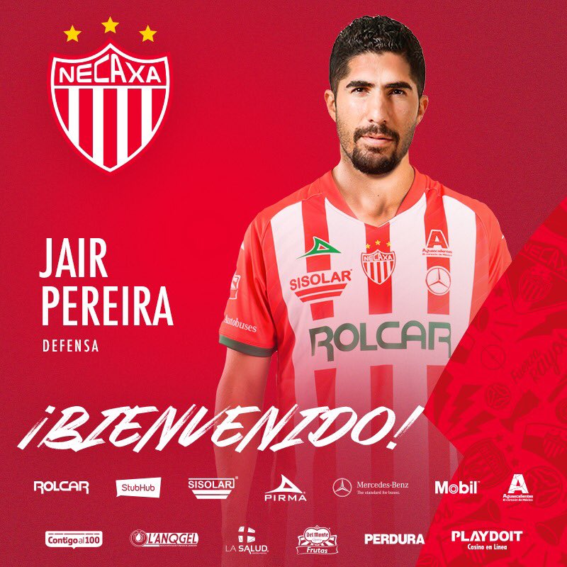 ClubNecaxa's tweet photo. 🚨 ¡Nuevo Rayo! Damos la bienvenida a @jairpereira16 🇲🇽 quien llega para reforzar la zaga central del equipo.

#BienvenidoJair 💪
 #FuerzaRayos ⚡️ https://t.co/3wbwINKJ2C