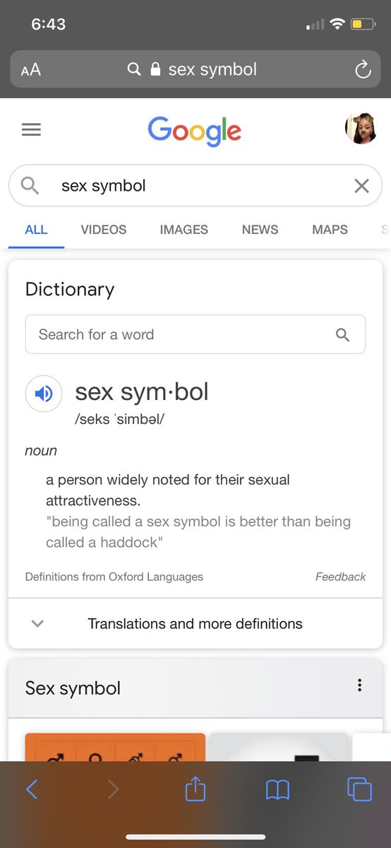 definition of a sex symbol
