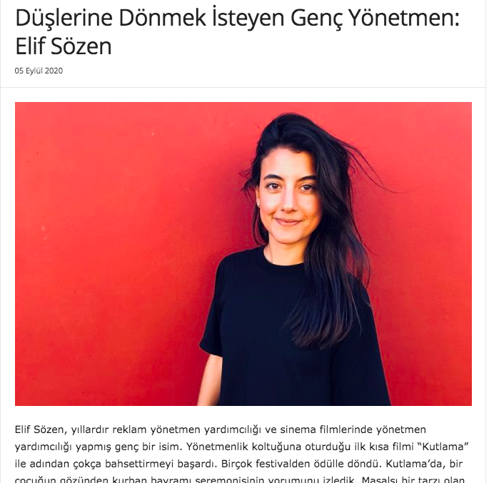 Yeni kısa filmimiz BİR için yarın "motor!" diyeceğiz. <a href="/Bagimsiz_Sinema/">Bağımsız Sinema</a> 'dan <a href="/iktueren/">semiha iktüeren</a> ile söyleştik. 
Hayalin coşkusundan, hayattan, ve tabi ki yüreğimizdeki sinemadan söz ettik🌼Buyrunuz: 
bagimsizsinema.com/duslerine-donm…