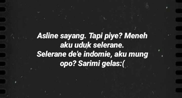jawafess's tweet photo. Wes lur dekne online tapi ga gawe awakmu, ndang turu https://t.co/1Bjg4MBySa