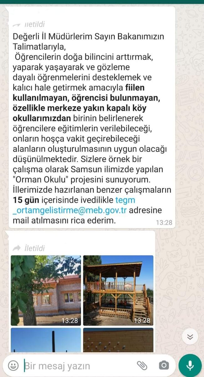 canikormanokulu's tweet photo. SONUNDA...! Öğrencileri doğayla buluşturmak, doğadan bütün  bilimlere yollar aralamak adına çıktığımız yolda yol arkadaşlarımıza ve destek veren herkese minnetle..
#CanikOrmanOkulu @ziyaselcuk @CoskunESEN57 @ibrahimsandikci @Uzunlar61551 @BakiyeUsta https://t.co/yXgBvJ2KNQ