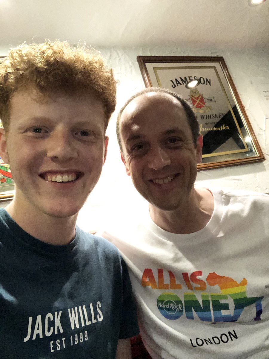 richardharwin's tweet photo. Celebrating Freddie Mercury’s 74th birthday with my buddy @harwin_george @The_MPT #icon #freddiemercuryday #loveislove #loveisone https://t.co/dIFEHBOuug