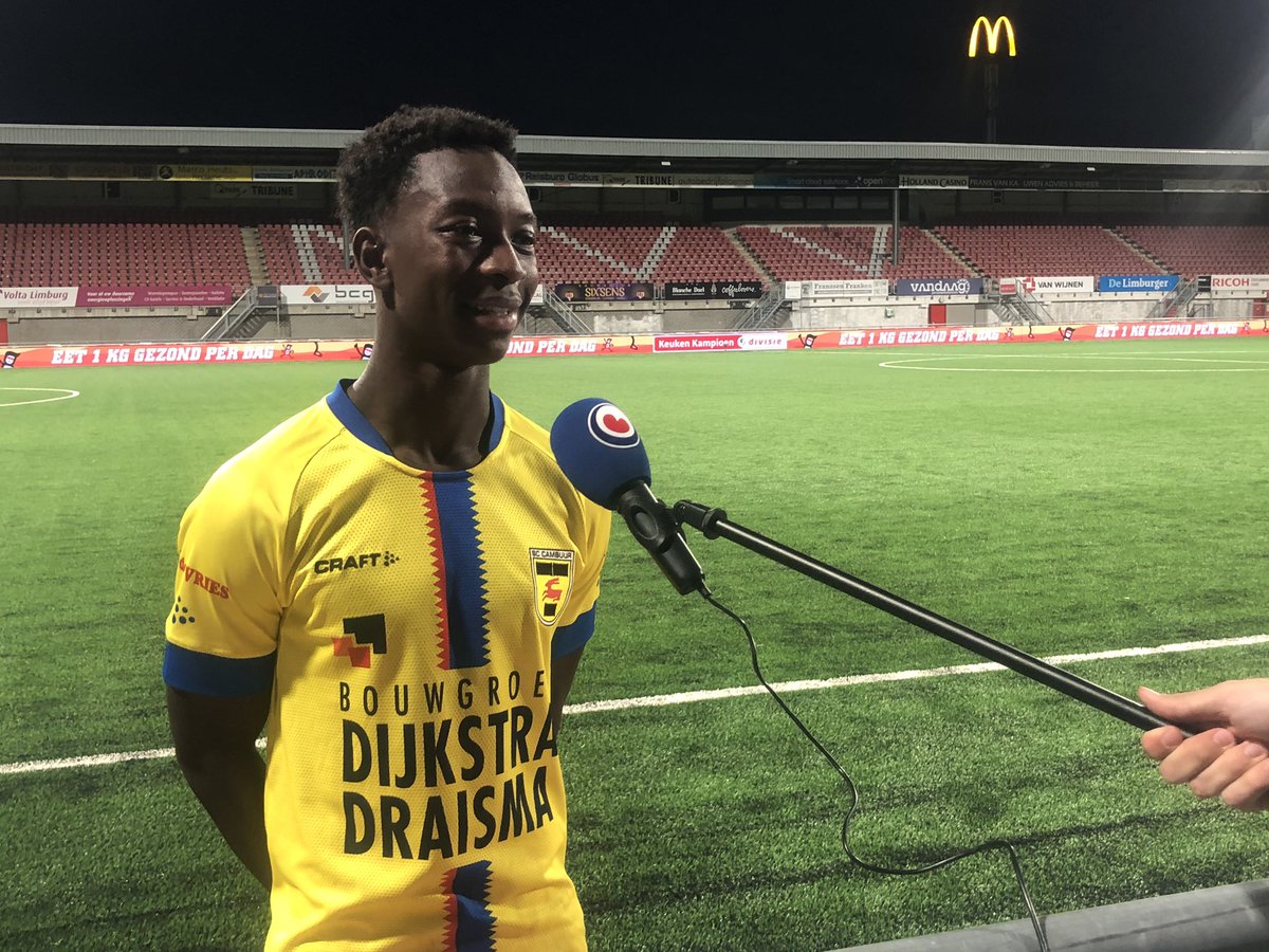 SCCambuurLwd's tweet photo. 💬 Jhondly van der Meer: “Hier doe je het allemaal voor! Dat ik vanavond m’n debuut mag maken kan ik in één woord omschrijven: genieten!”

#MVVCAM https://t.co/eZ44cvg0ka