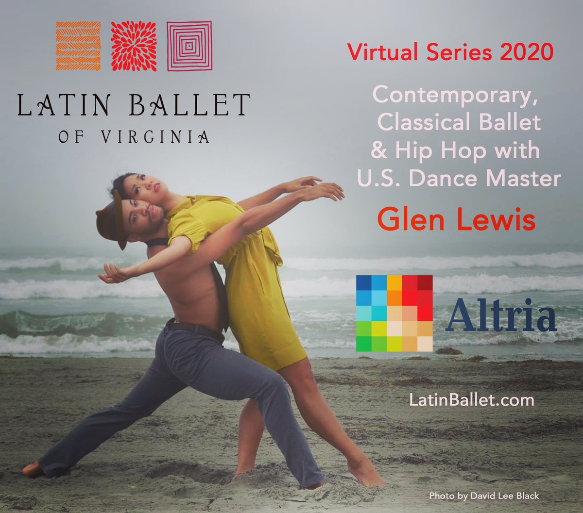 LatinBallet's tweet photo. Anywhere you are, take advantage of the virtual dance opportunity with The Latín Ballet of Virginia international artists! Register at https://t.co/h8t31NkWnA #acecf #altria #lbvrva #latinballet #latinosunidos #contemporarydance #rvaballet #dance #culture #hispanic #hiphopdance https://t.co/pXlHmDRhDl